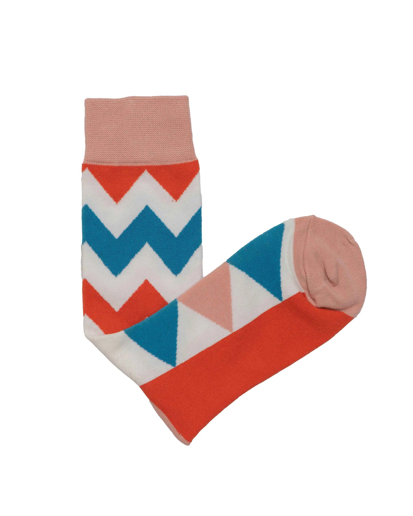 NAD's zig-zag socks for men. 